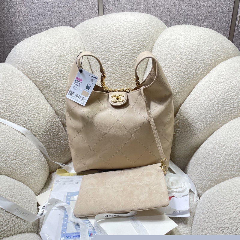 Ch*el top handle bags